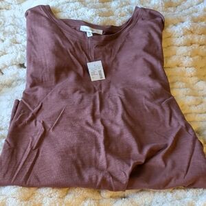 Maurices Dusty Rose Short Sleeve Tee